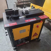 Yellow And Black Gf20 Tmt Bar Ring Making Machine