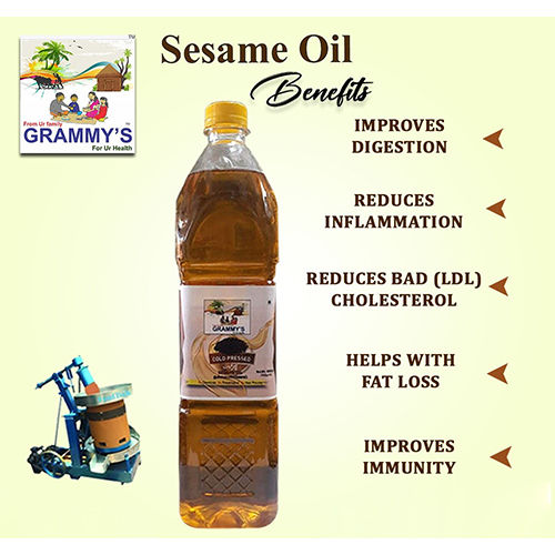 Wood Pressed Sesame Oil