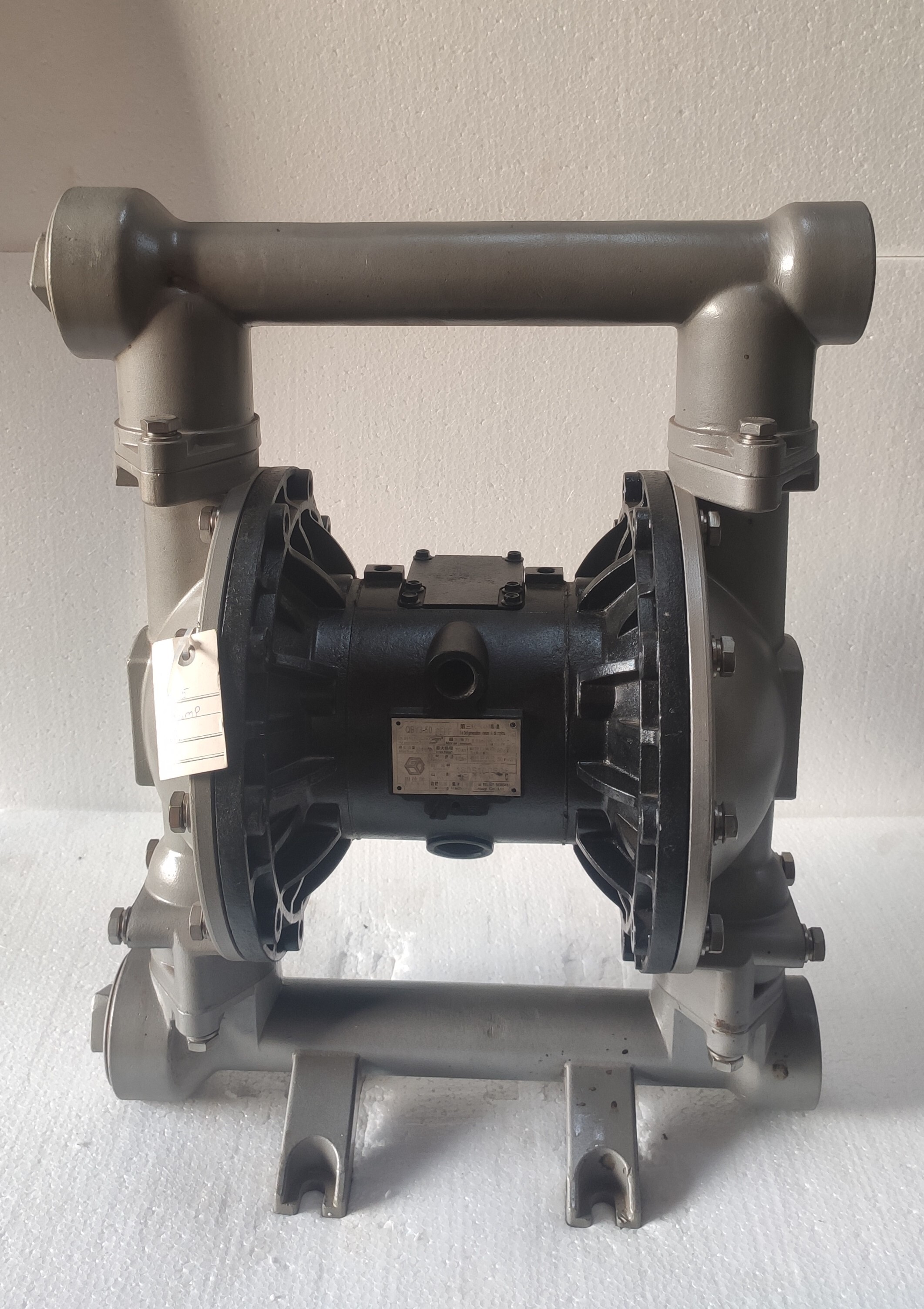 Godo Pump QBY3-50PFFF SS 2 inch Diaphragm Pump