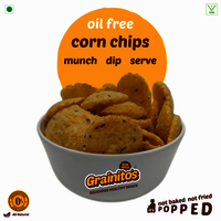 Popped Corn Chips Nachos Non Fried Healthy Snacks