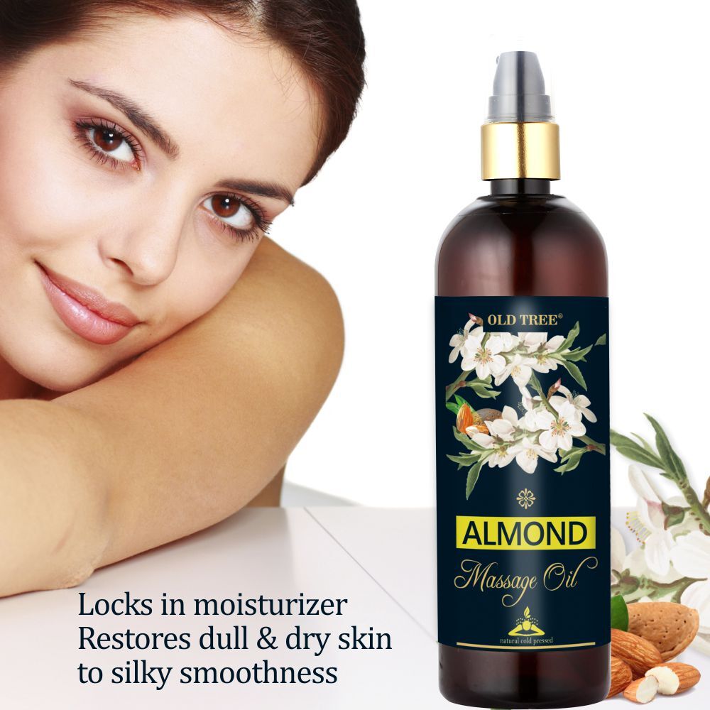 Almond Massage Oil 250ml. - Old Tree