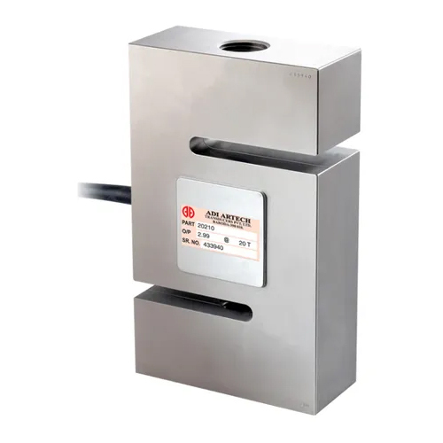 S Type Load Cell - Aluminium Industrial Silver Finish | High Precision Measurement Capability