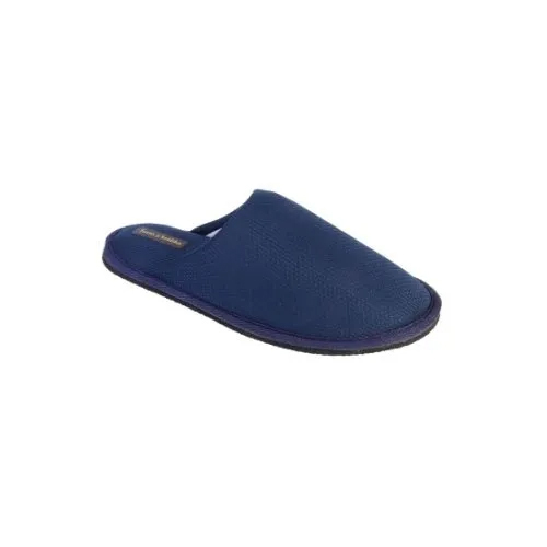 Blue Closed Toe Non Woven Slippers