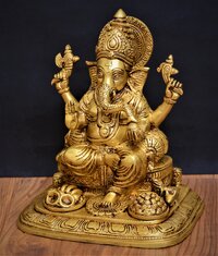 SITTING FRUIT GANESH JI