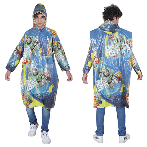 11K Kids Toy PVC Raincoat (Pleat)