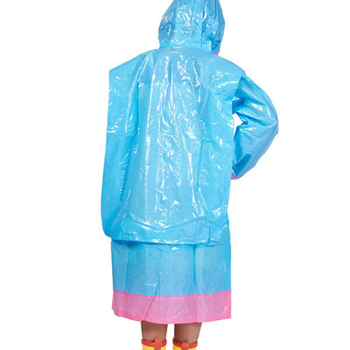 14K Kids Fantasy PVC Raincoat (Zip And Pleat)