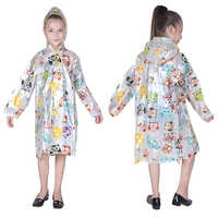 14K Kids Fantasy PVC Raincoat (Zip And Pleat)
