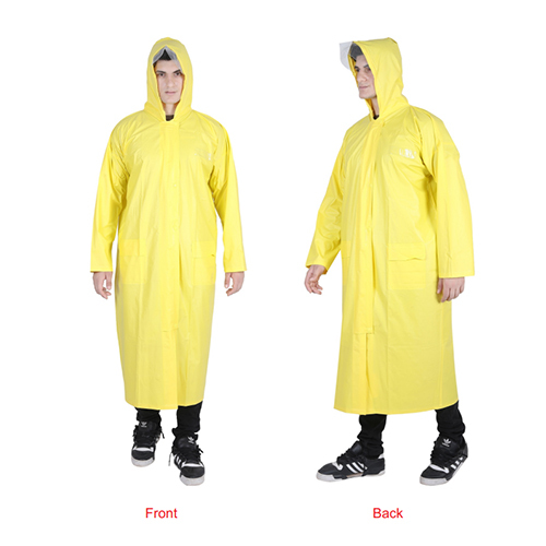 25A Safety Yellow PVC Raincoat