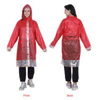 15A Fire n Ice PVC Short Raincoat