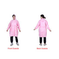 46F Femina Reversible Short Raincoat Pink