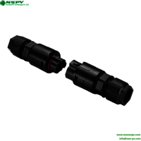 IP68 Waterproof 5P Solar AC Connectors IP68 Waterproof PV Cable Panel 50A 500V AC Wire Coupler