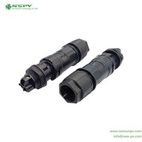 3P Solar AC Connectors With TUV Certificate 500V 50A Solar Inverter AC Wire Connectors AC Coupler