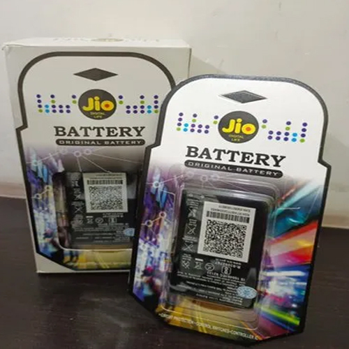 Black Jio Battery With 6 Month Warranty