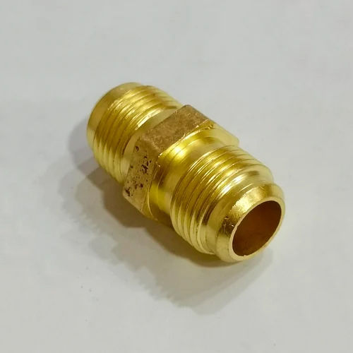 Golden Ac Brass Flare Union