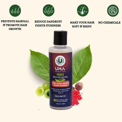 Amla Reetha Shikakai Herbal Shampoo