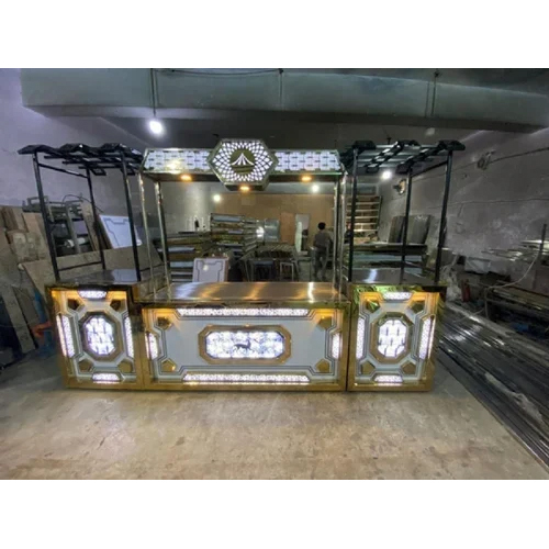 Metal Golden Sheet Counter