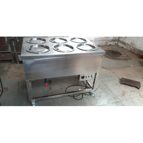 Steam food warmer