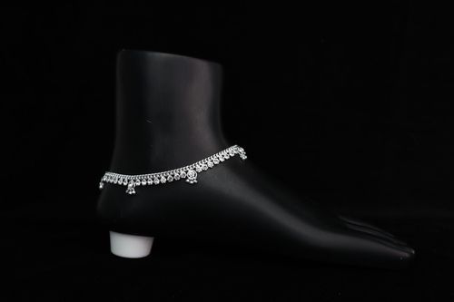 SILVER PLATING  FANCY ANKLET 5