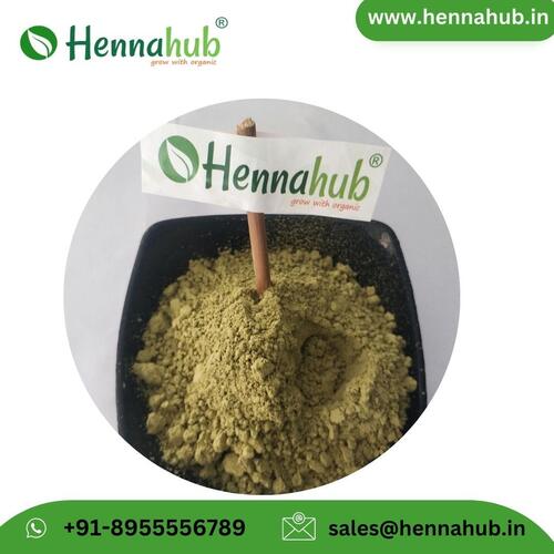 Indian Henna Powder - 100% Natural Henna Green Color Fine Powder Form 1.5-2.5% Lawsone Content | External Use Only Covers Grey Easy to Use