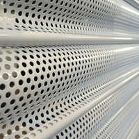 Perforated Rolling Shutter - Material: Aluminum