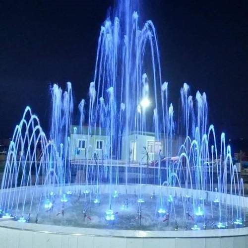 Lake View Musical Dancing Fountain Night - Dimension (L*W*H): Custom Made As Per Project Requirements