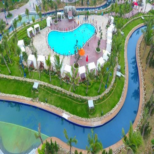 Royal Deluxe Living Zone Swimming Pool - Area Required: Customizable As Per Site Requirements