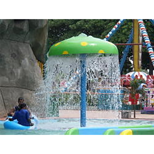 Water park main swimming pool fountain Cart
