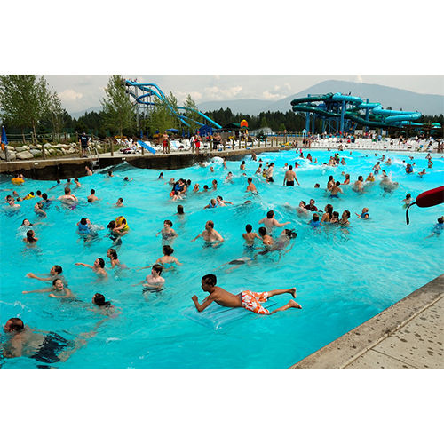 Outdoor Water Park Main Swimming Pool Wave Pool