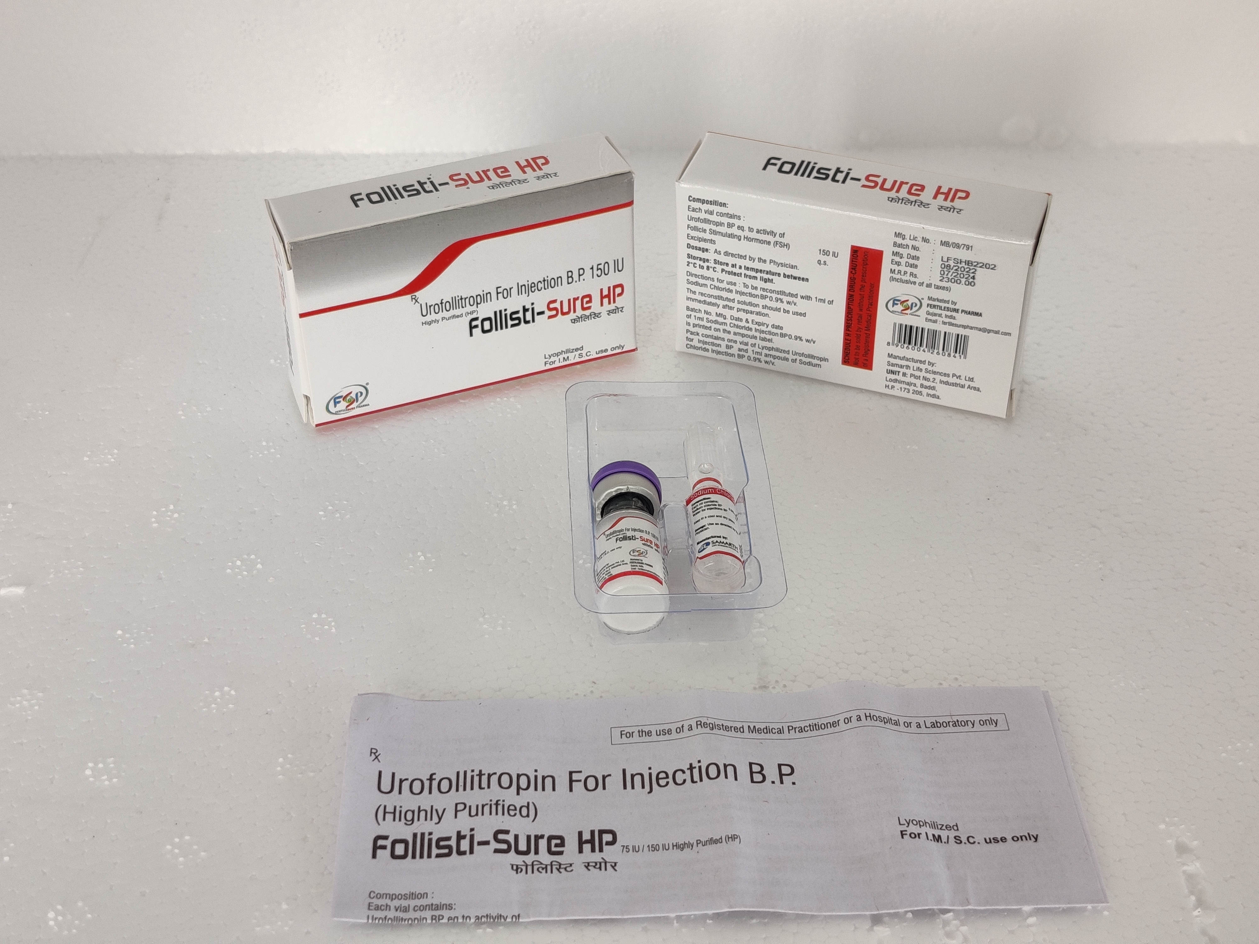 Follisti-sure Hp 75 Iu Injection (FSH injection 75 IU)