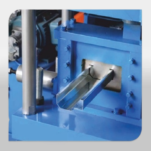 Door Frame Making Machine - Color: Blue