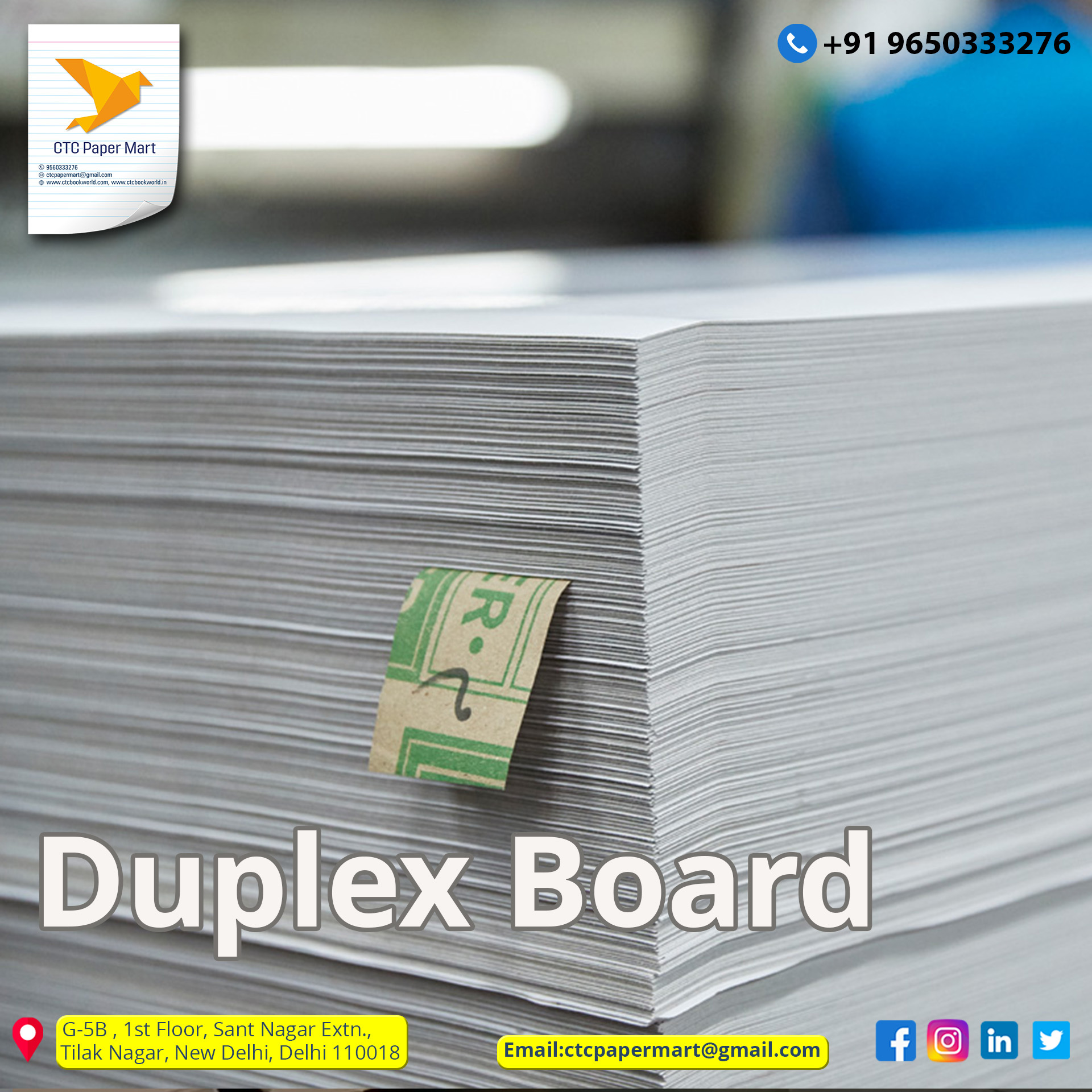 Duplex Board Paper