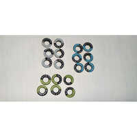 Printed Eyelets - Metal and Plastic, Various Sizes Available | Multicolor, Round Shape, Polished Surface Finish