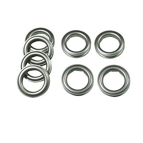 Silver Metal Round Grommets