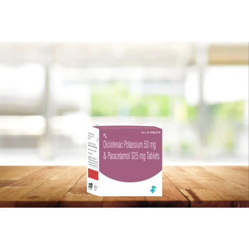Diclofenac Potassium 50mg Paracetamol 325mg And Chlorzoxazone 250mg