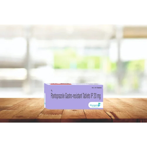 PANTOPRAZOLE GASTRO-RESISTANT IP 20MG