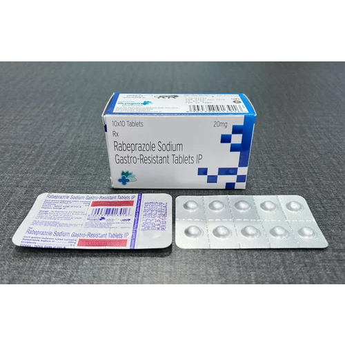 Rabeprazole Sodium Gastro Resistant Tablet IP 20Mg