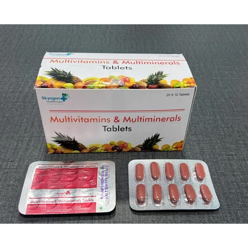 Multivitamin And Multiminerals Tablet Keep In A Cool & Dry Place