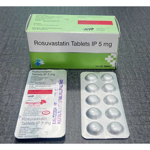 Rosuvastatin Tablets Ip 5 Mg Keep In A Cool & Dry Place