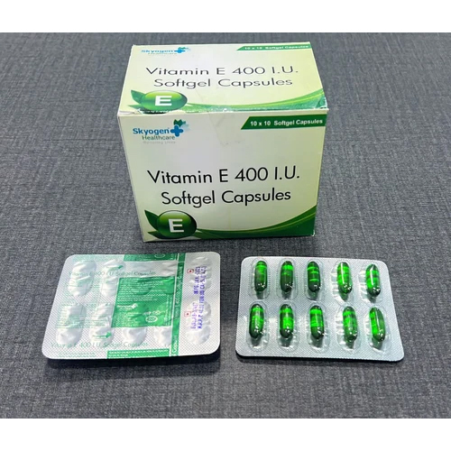 Vitamin E 400 Softgel Capsules