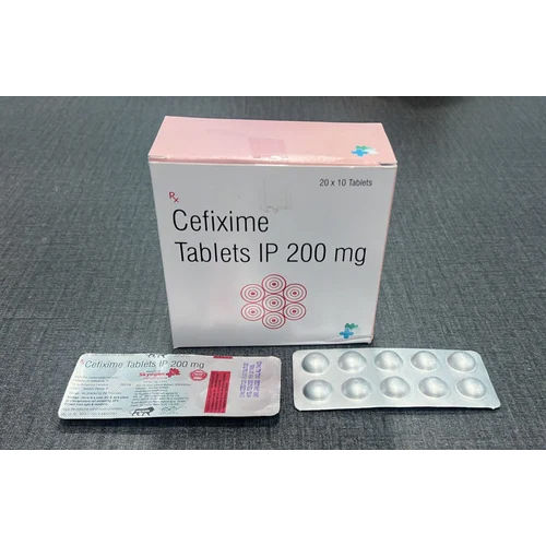 Cefixime Tablets Ip 200 Mg