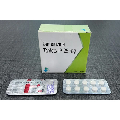 Cinnarizine Tablets Ip 25 Mg