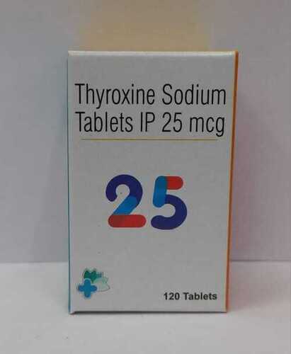 Thyroxine Sodium Tablets Ip 25 Mcg Keep In A Cool & Dry Place