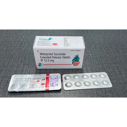 Metoprolol Succinate Extended Release Tablet IP 12.5Mg