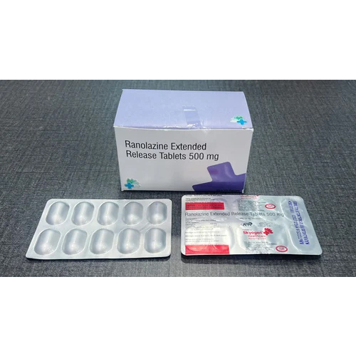 Ranolazine Extended Release Tablets 500mg