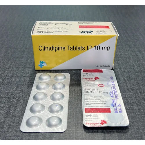 Cilnidipine Tablet Ip 10mg Keep In A Cool & Dry Place