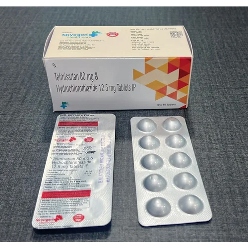 Telmisartan 80Mg And Hydrochlorothiazide 12.5Mg Tablet