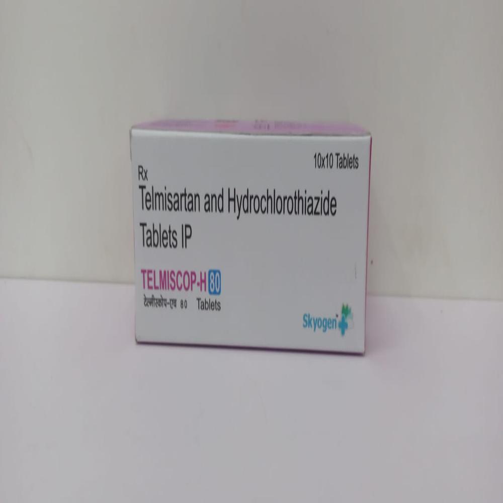 Telmisartan 80Mg And Hydrochlorothiazide 12.5Mg Tablet