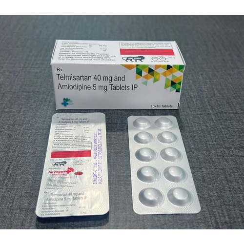 Telmisartan 40Mg And Amlodipine 5Mg Tablets Ip