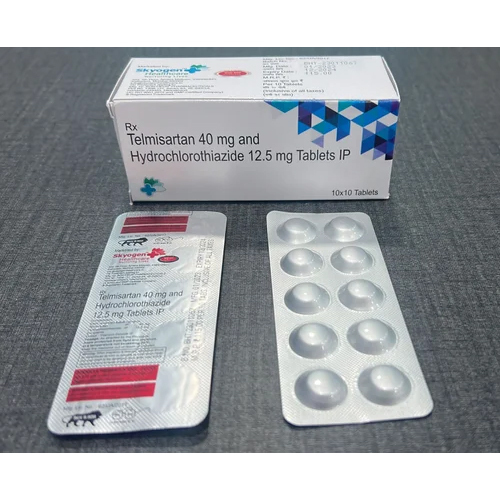Telmisartan 40Mg And Hydrochlorothiazide 12.5Mg Tablet