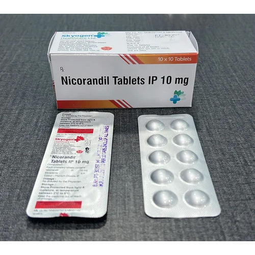 Nicorandil Tablets Ip 10 Mg Keep In A Cool & Dry Place